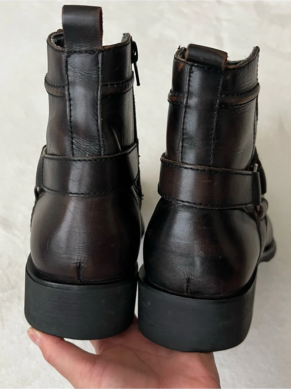 Bed Stu Men’s Harness Boots Size 10